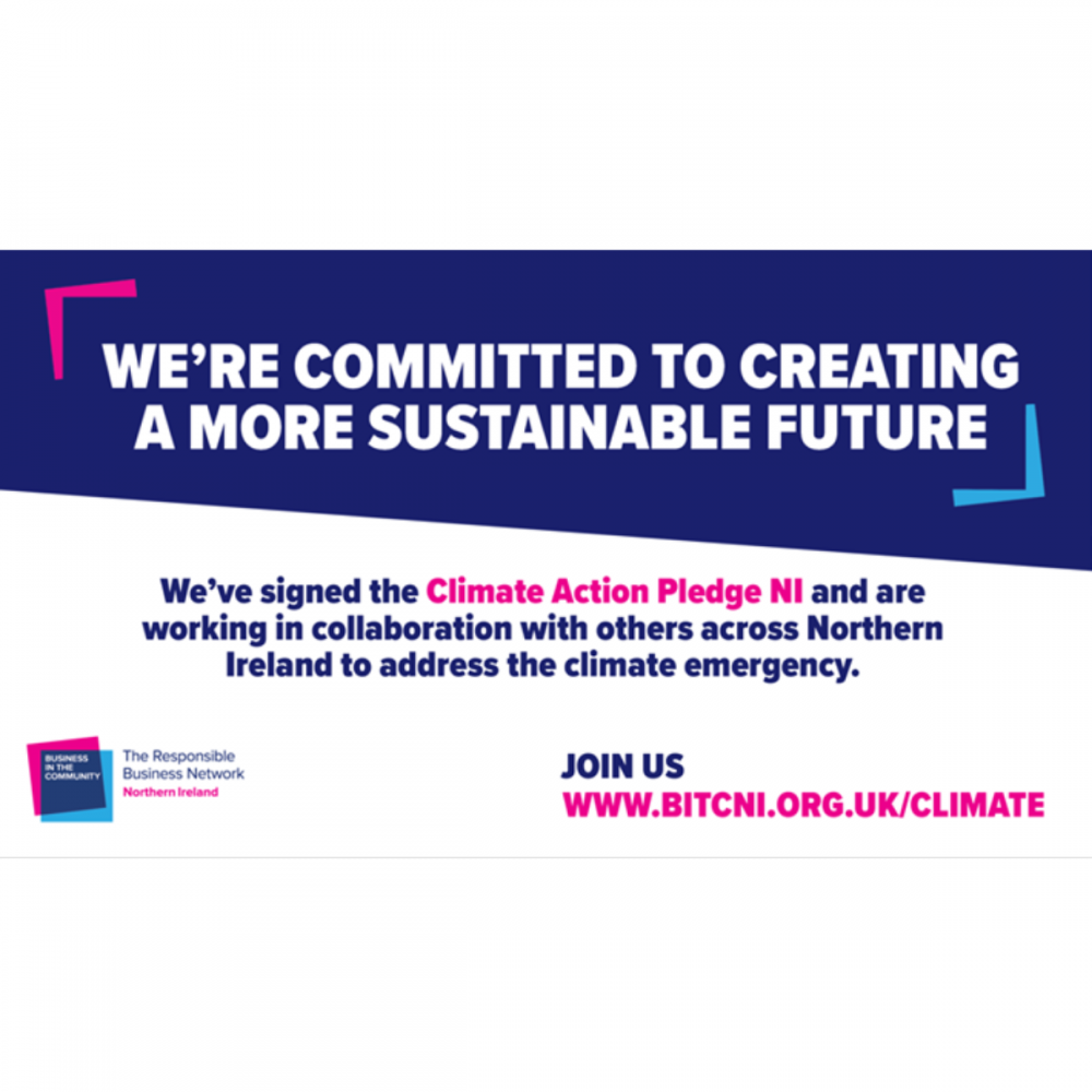 Image of the Climate Action Pledge NI statement from Business in the Community NI