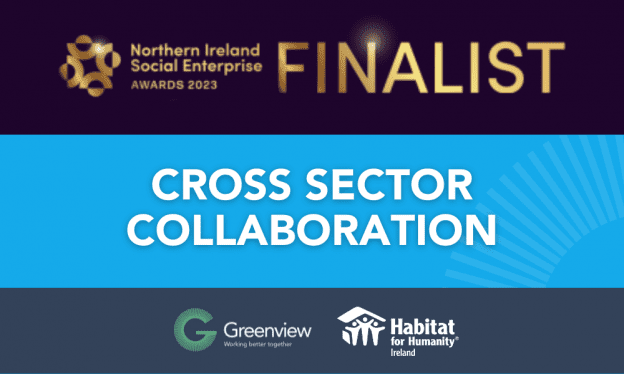 Shortlisted organisation graphic for the Northern Ireland Social Enterprise Awards